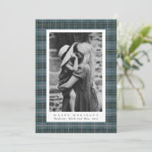 クラシッククリスマスダスティブループレイド写真 シーズンカード (スタンド正面)