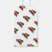 クラシッククリスマスツリーファミリー ギフトタグ (裏面)