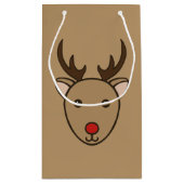 クラシッククリスマストインデア抱き枕 スモールペーパーバッグ (裏面)