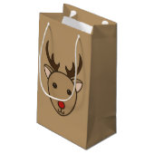 クラシッククリスマストインデア抱き枕 スモールペーパーバッグ (裏面アングル)