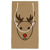 クラシッククリスマストインデア抱き枕 スモールペーパーバッグ (正面)