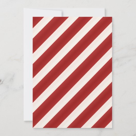 クラシッククリスマスパーティー 招待状 (裏面)