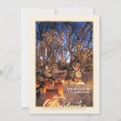 クラシッククリスマスフォトフラットトールカード シーズンカード (正面)