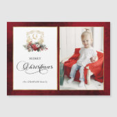 クラシッククリスマスフローラクレスト写真 (正面)