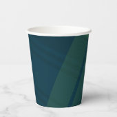 クラシッククリスマスプレドシンプル海軍の休日パーティー 紙コップ (裏面)