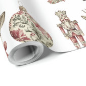 クラシッククリスマスヴィンテージチノイスリートイレジャンボ ラッピングペーパー (ロールコーナー)