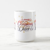 クラシッククリスマス応援マグカップ – 15オズ コーヒーマグカップ (中央)