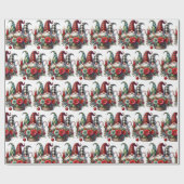 クラシッククリスマス格言アート ラッピングペーパー (フラット)