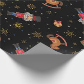 クラシッククリスマス玩具包み紙 ラッピングペーパー (角)