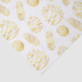 クラシッククリスマス金ゴールドピネコーンティッシュペーパー 薄葉紙 (詳細)