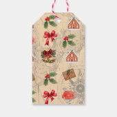 クラシッククリスマス ギフトタグ (裏面)