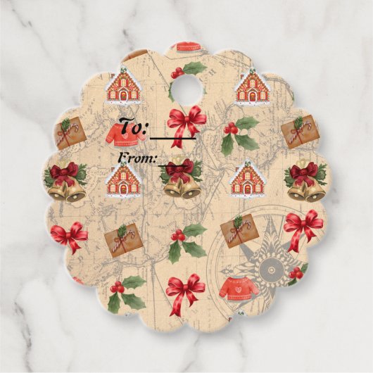 クラシッククリスマス フェイバータグ (正面)