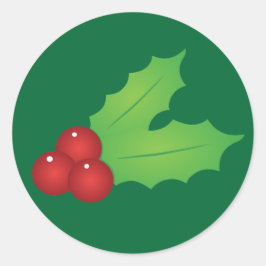 クラシッククリスマス ラウンドシール