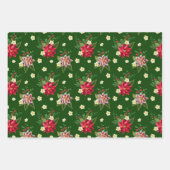 クラシッククリスマス ラッピングペーパーシート (正面2)