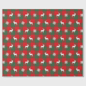 クラシッククリスマス ラッピングペーパー (フラット)