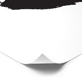 クラシッククリップアートサンタクロース白黒レトロ ポスター (コーナー)