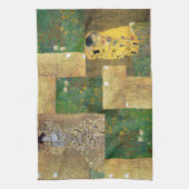 クラシッククリムト絵を描ズ キッチンタオル (縦)