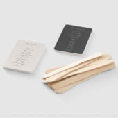 クラシッククリームとチャコールグレー結婚式 プログラム ハンドファン (組立なし)