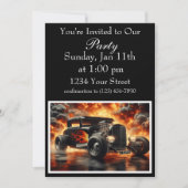 クラシッククルーザーパーティー招待状 招待状 (正面)