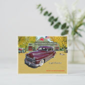 クラシッククルーシン1948デソト ポストカード (スタンド正面)