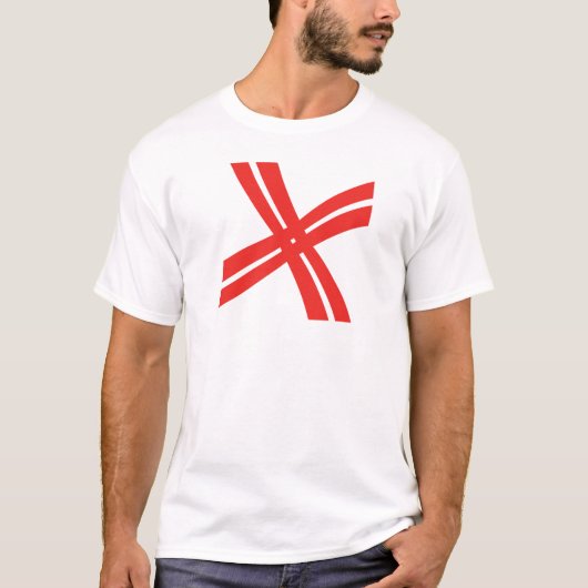 クラシッククロスラインの文字Xモノグラム Tシャツ (正面)