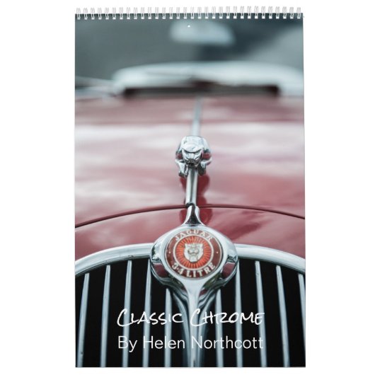 クラシッククロムカレンダー（A3中） カレンダー (カバー)