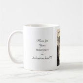 クラシッククールヴィンテージ墨入れ コーヒーマグカップ (左)