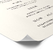 クラシックク結婚リームバー ポスター (角)