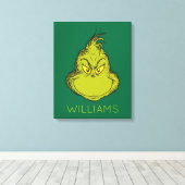 クラシックグインチ |ご家族の名前の追加 キャンバスプリント (インサイチュ (ウッドフロア))