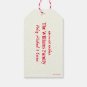 クラシックグインチ |クリスマスツリー ギフトタグ (裏面)