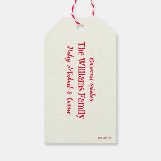 クラシックグインチ |クリスマスツリー ギフトタグ (裏面)