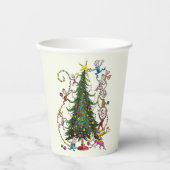 クラシックグインチ |クリスマスツリー 紙コップ (正面)
