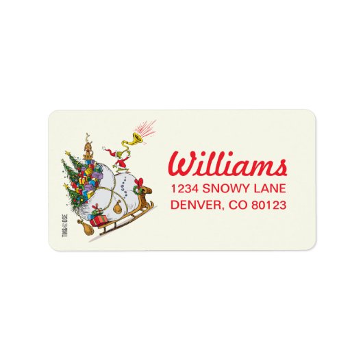 クラシックグインチ |グリメリーンチマス! ラベル (正面)