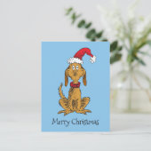 クラシックグインチ |マックス – Santa Hat シーズンポストカード (スタンド正面)