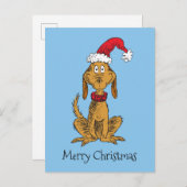 クラシックグインチ |マックス – Santa Hat シーズンポストカード (正面/裏面)