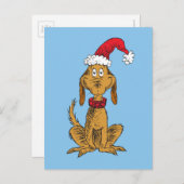 クラシックグインチ |マックス – Santa Hat シーズンポストカード (正面/裏面)