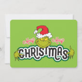 クラシックグインチ |メリーメリークリスマス シーズンカード (正面)