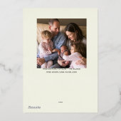 クラシックグインチ 聖降誕祭お目出とう！ 箔シーズンカード (裏面)