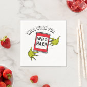 クラシックグインチ |誰のハッシュ引用文 スタンダードカクテルナプキン (インサイチュ)