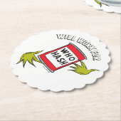 クラシックグインチ |誰のハッシュ引用文 ペーパーコースター (アングル)