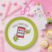 クラシックグインチ |誰のハッシュ引用文 ペーパープレート (パーティー)