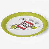 クラシックグインチ |誰のハッシュ引用文 ペーパープレート (アングル)