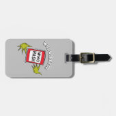 クラシックグインチ |誰のハッシュ引用文 ラゲッジタグ (正面横)