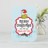 クラシックグインチ | Merry Christmas & Happy New Y シーズンカード (スタンド正面)