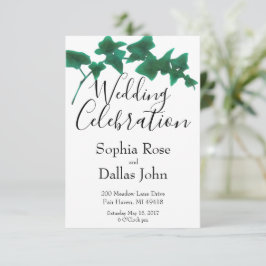 クラシックグエレガント・イ結婚ギリス 招待状