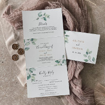 クラシックグフォーマルリー葉ズ結婚Tri fold