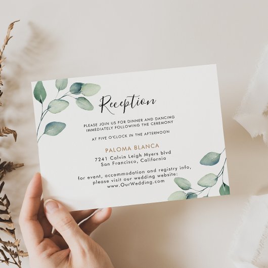 クラシックグフォーマルリー葉披露宴 エンクロージャーカード