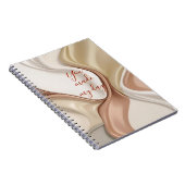 クラシックグラフィックのノートスタイリッシュブック ノートブック (右側)