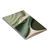 クラシックグラフィックのノートスタイリッシュブック ノートブック (右側)