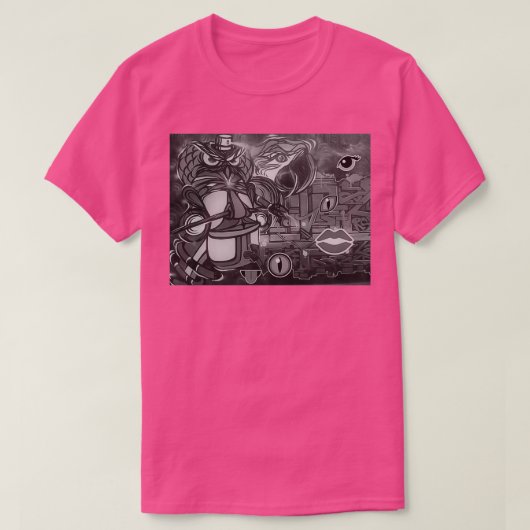 クラシックグラフィティ Tシャツ (デザイン正面)